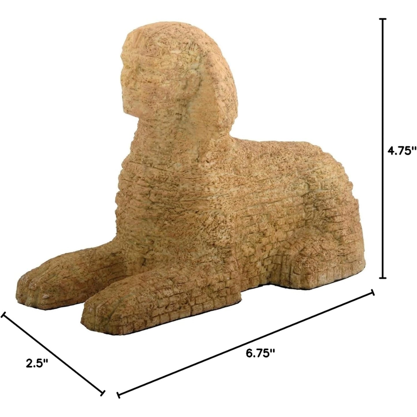Egyptian Sphinx Collectible Egypt Figurine 6.75 inch