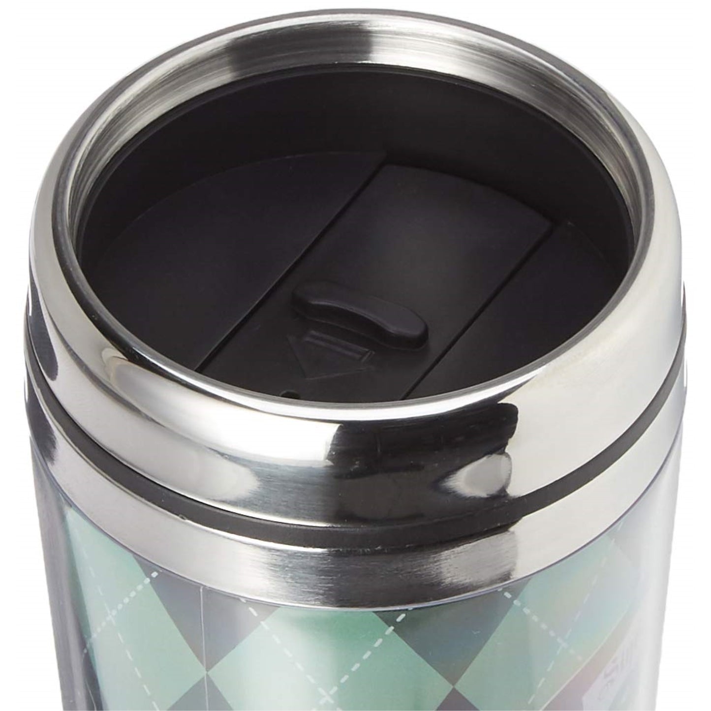 Spoontiques Harry Potter Slytherin Double Walled Stainless and Acrylic Insulated Travel Mug 14 ounce