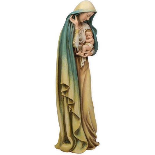 Madonna and Child Jesus Renaissance Collection 18 Inch Resin Stone Statue Figurine
