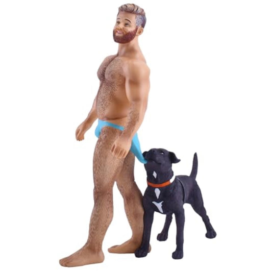 December Diamonds 55-55342 Poke The Bear Series Copper Tan Bear Hanging Ornament 7 Inches