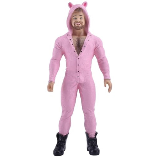 December Diamonds 55-55343 Poke The Bear Series Piggy Bear Ornament 7 Inches