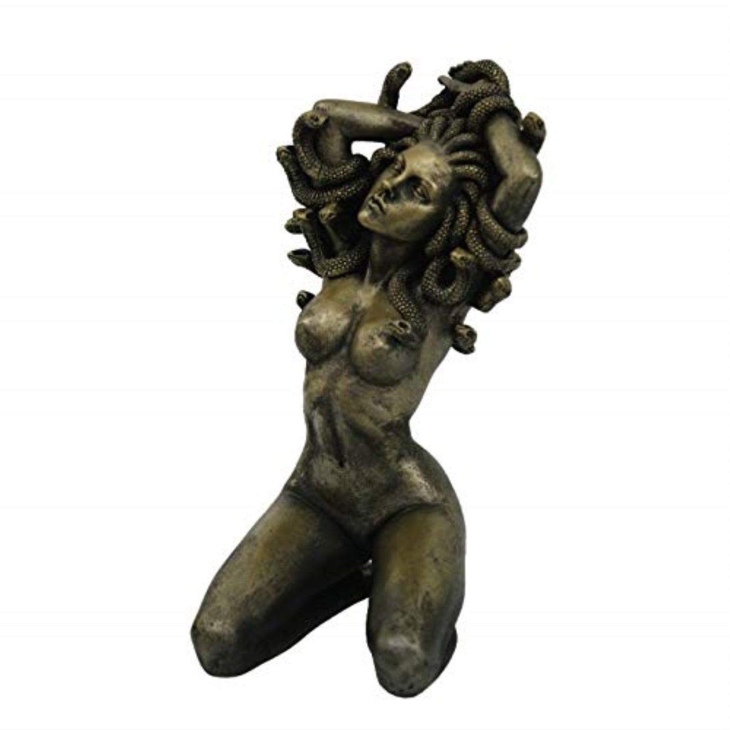 Medusa Gorgon with Snake Hair Classic Statue Figurine Home Decor 6 inch
