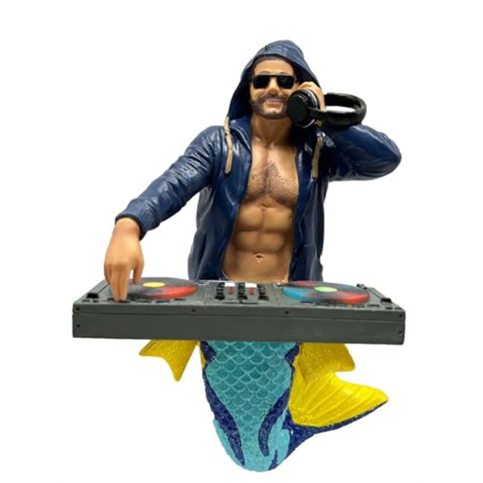 December Diamonds 55-55471 DJ Licks-A-Lot Merman Ornament 7 Inches