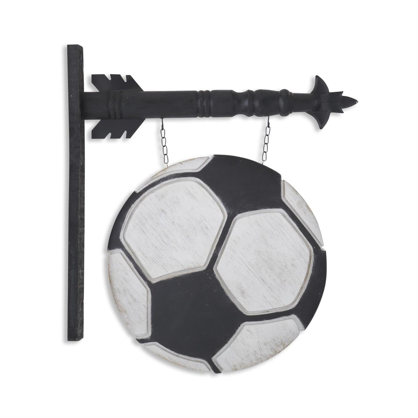 K&K Interiors Soccer Ball Arrow Replacement Sign 13.25 inches - Arrow Sold Separately