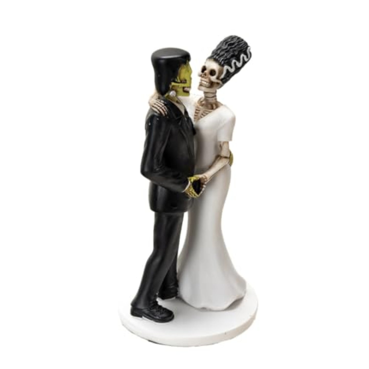 Eternal Love Frankenstein and Bride Figurine Wedding or Anniversary Collectible Figurine 7 inch