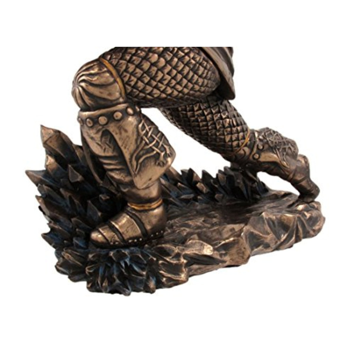Mighty Thor with Hammer Norse Mythology God Resin Statue Figurine 10 x 9 inch