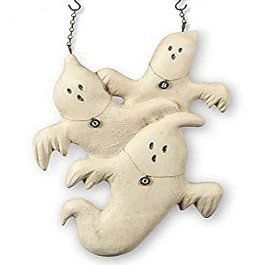 K&K Interior Three Ghosts Arrow Replacement, 12" Wide x 4-3/4" Deep x 13" Tall, White - Arrow Sold Separately