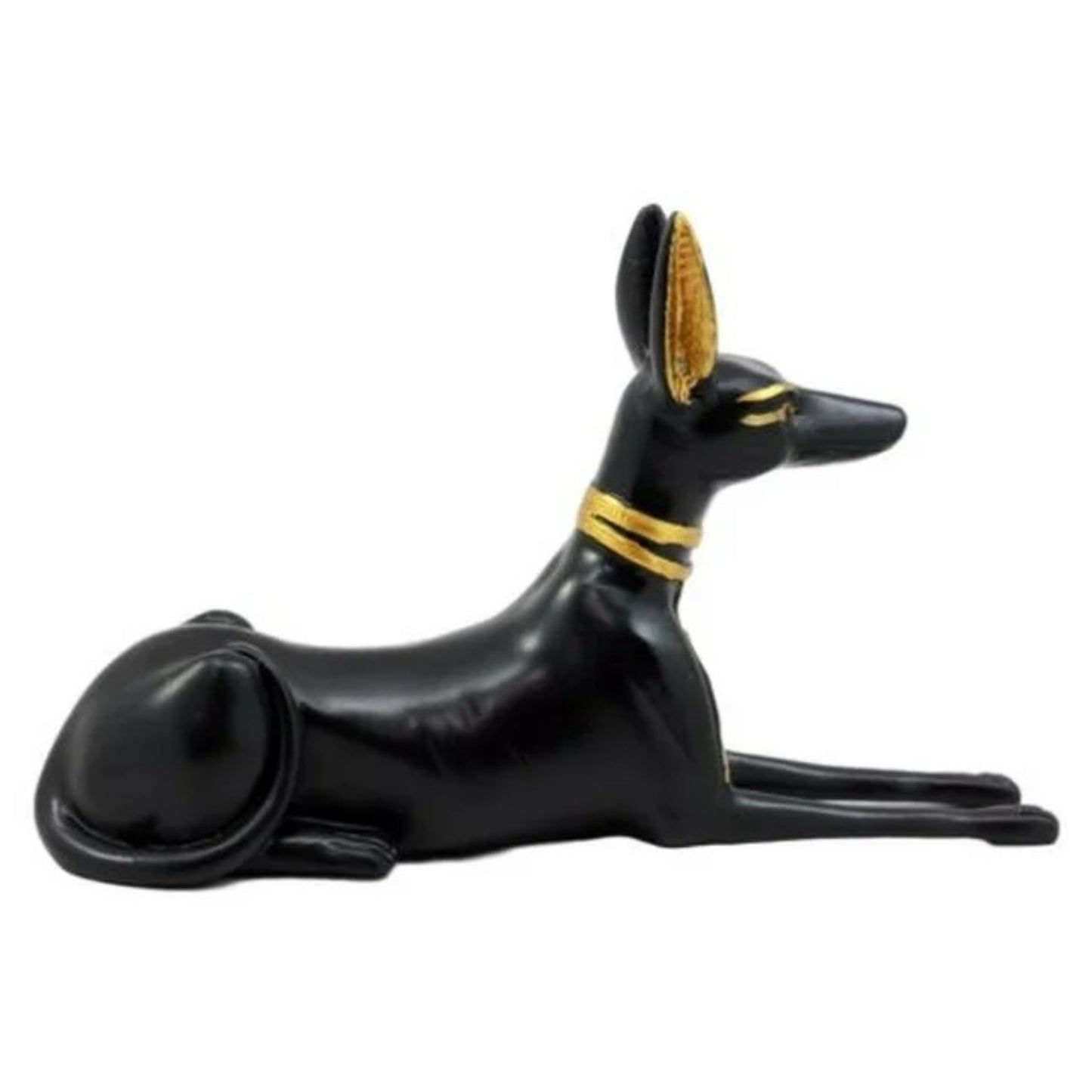Small Egyptian Anubis Statue Figurine Egypt Sculpture 3 inch