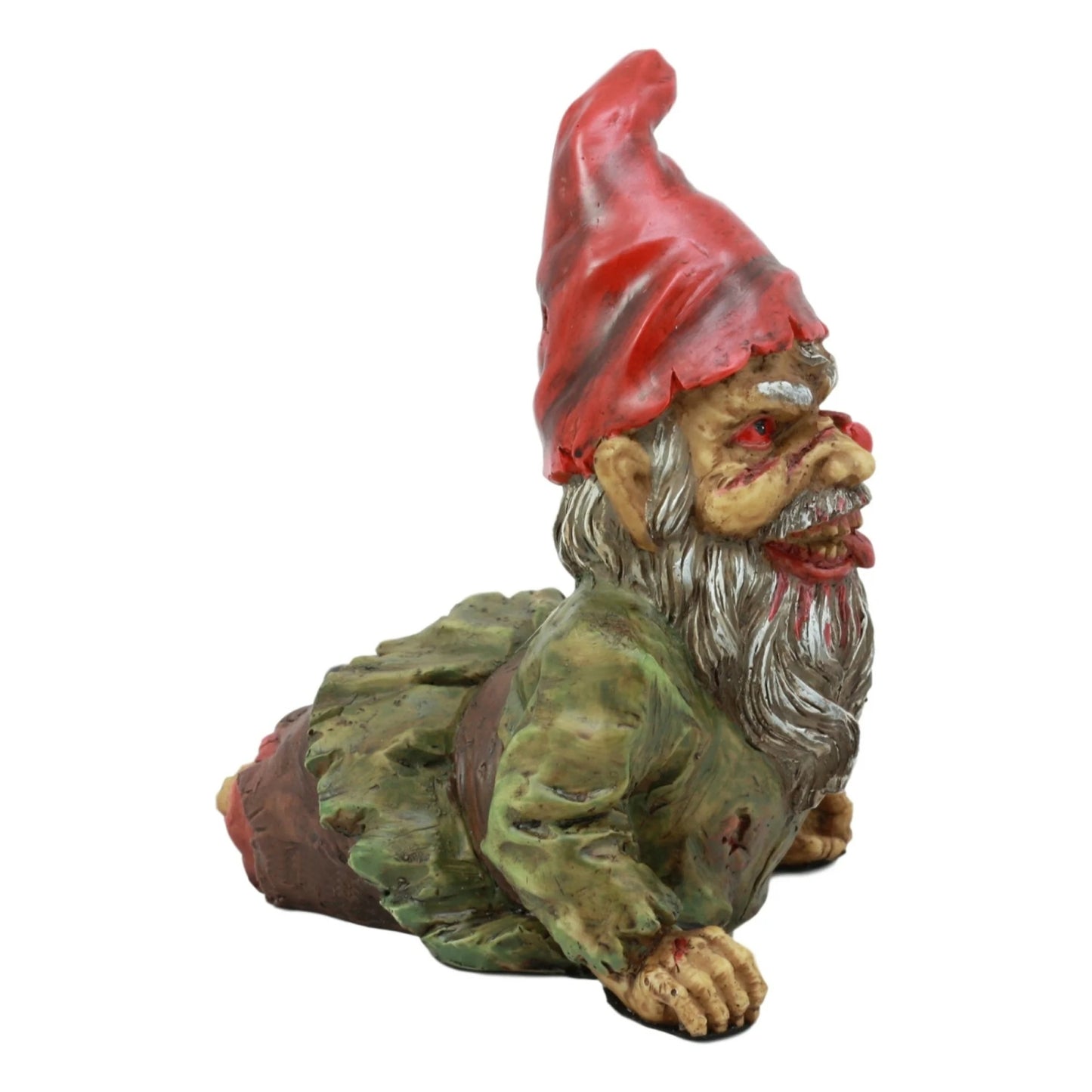 Scary Crawling Zombie Garden Gnome Decor Resin Figurine 7 inch