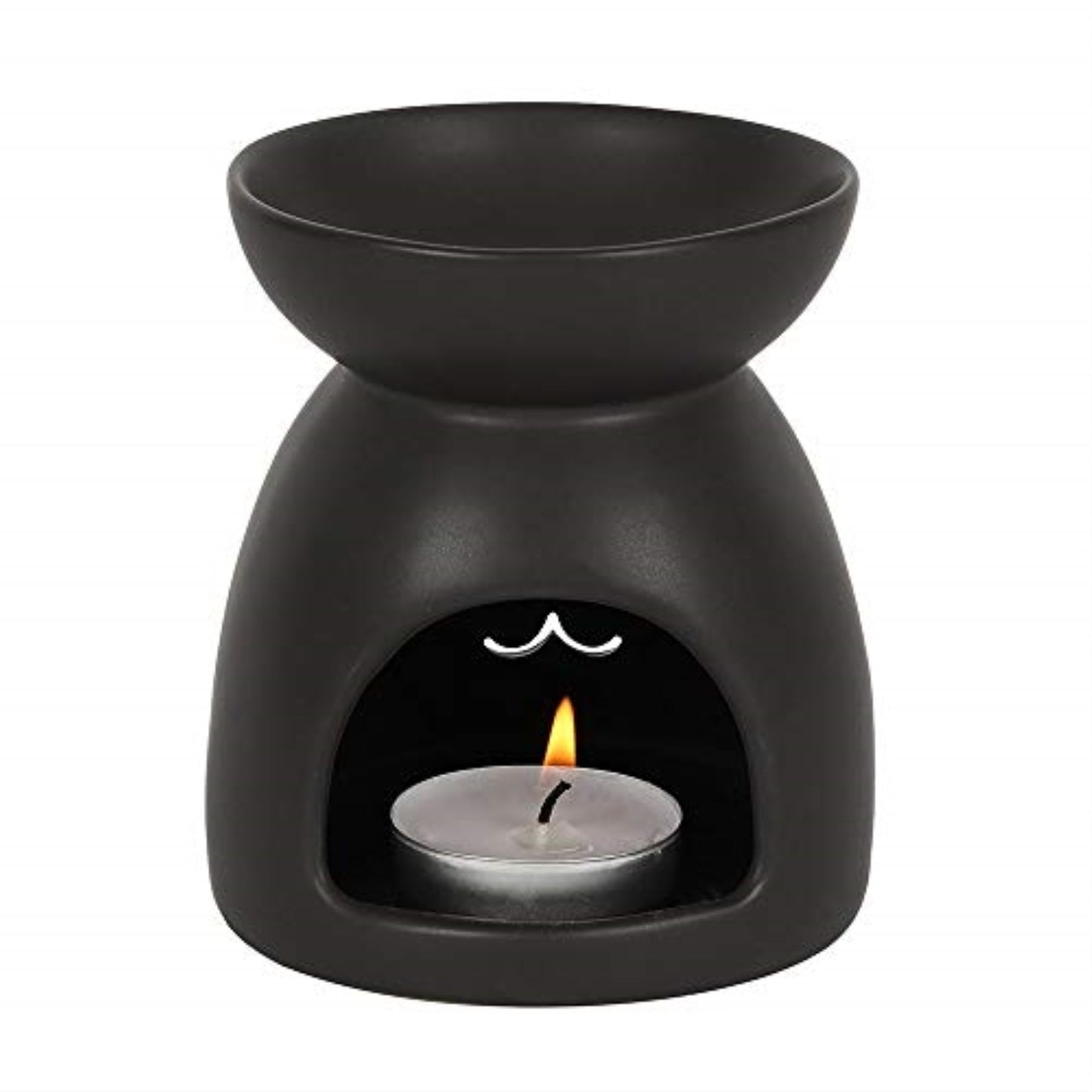 Black Cat Ceramic Oil Burner