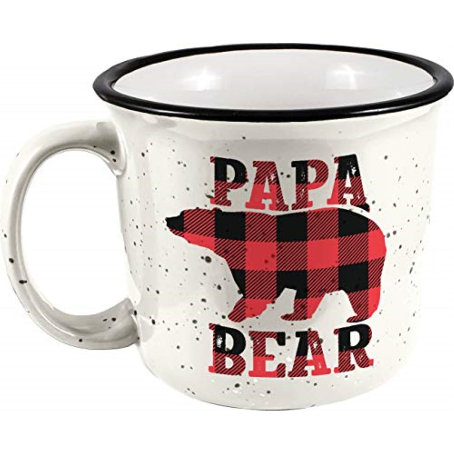 Spoontiques Papa Bear Ceramic Camper Mug 14 ounce
