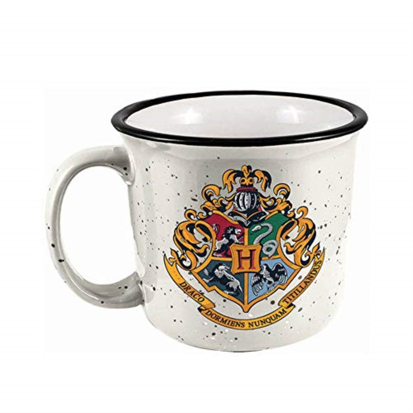 Spoontiques Harry Potter Hogwarts Crests Ceramic Camper Mug 14 ounce