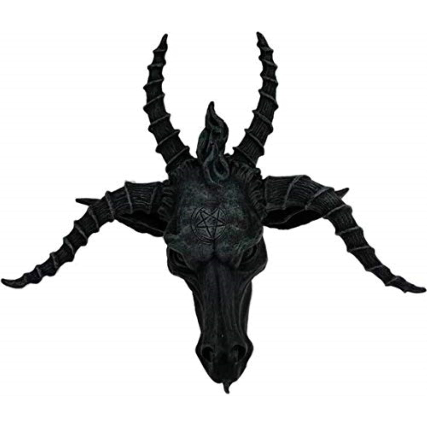 10 Inch Baphomet Mythological Creature Skull Wall Plaque