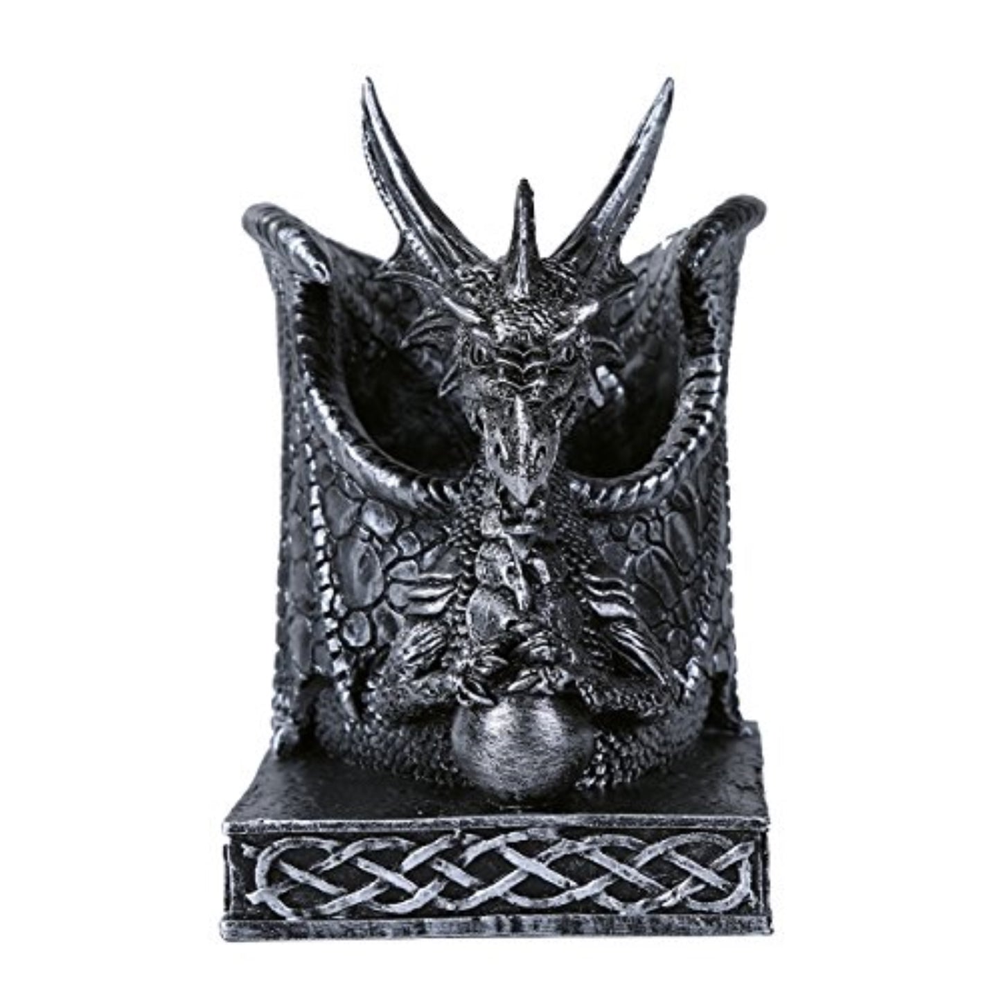 Fantasy Dragon Utility Pen Holder Organizer or Home Office Workplace Stationery 4.75 inch