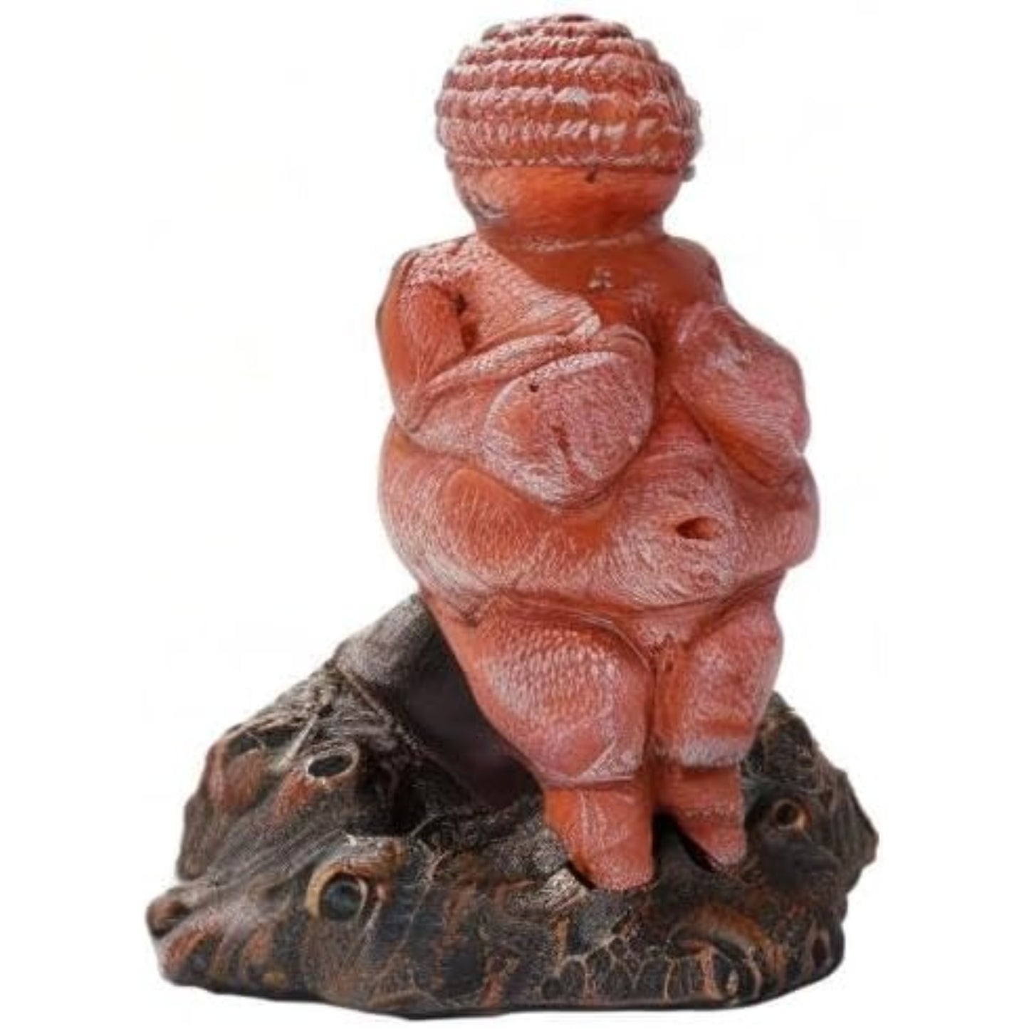 Venus of Willendorf Ice Age Great Mother Goddess Statue Designed by Oberon Zell 4.75 inch Tall Removable Base