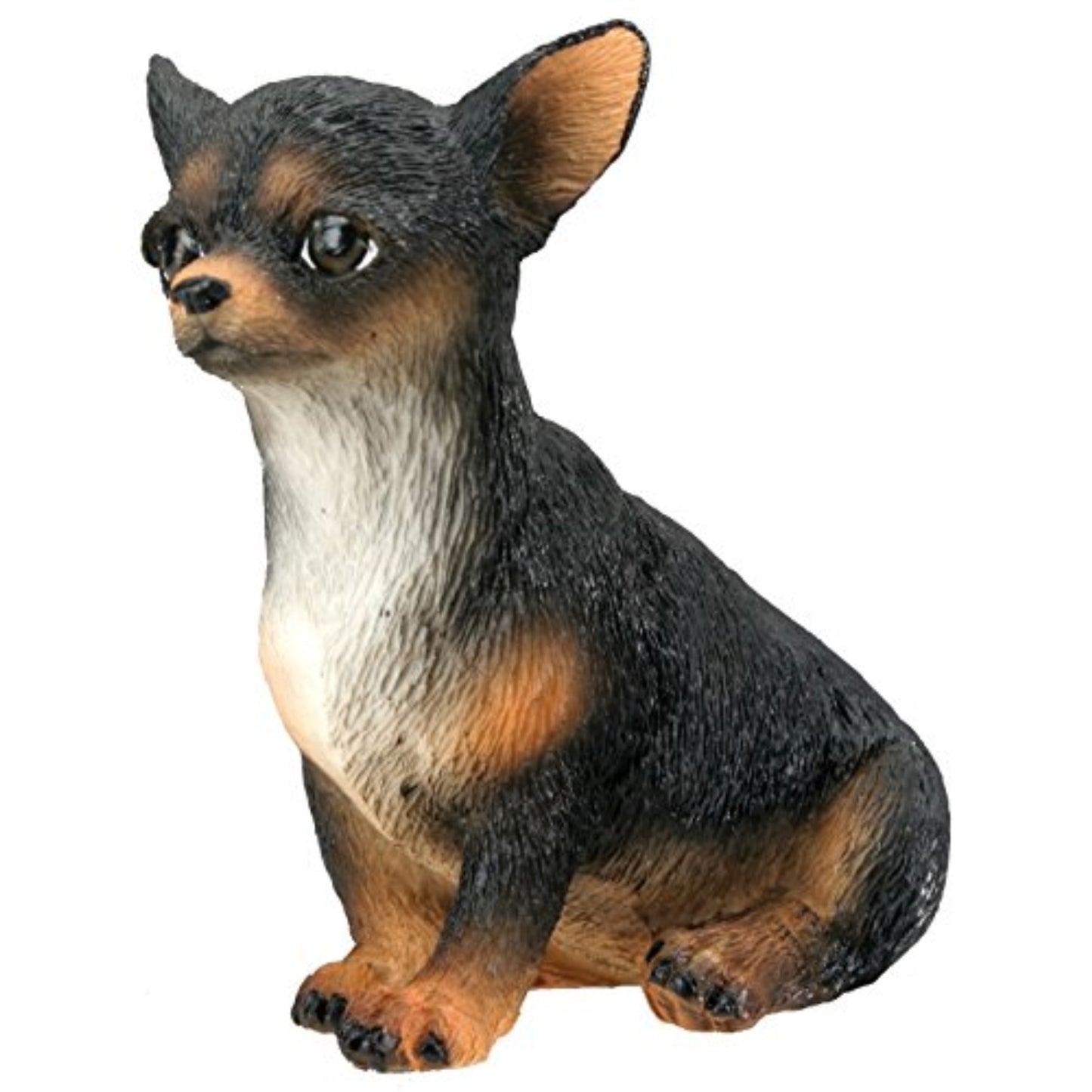 Black Chihuahua Puppy Dog Figurine 3 inch