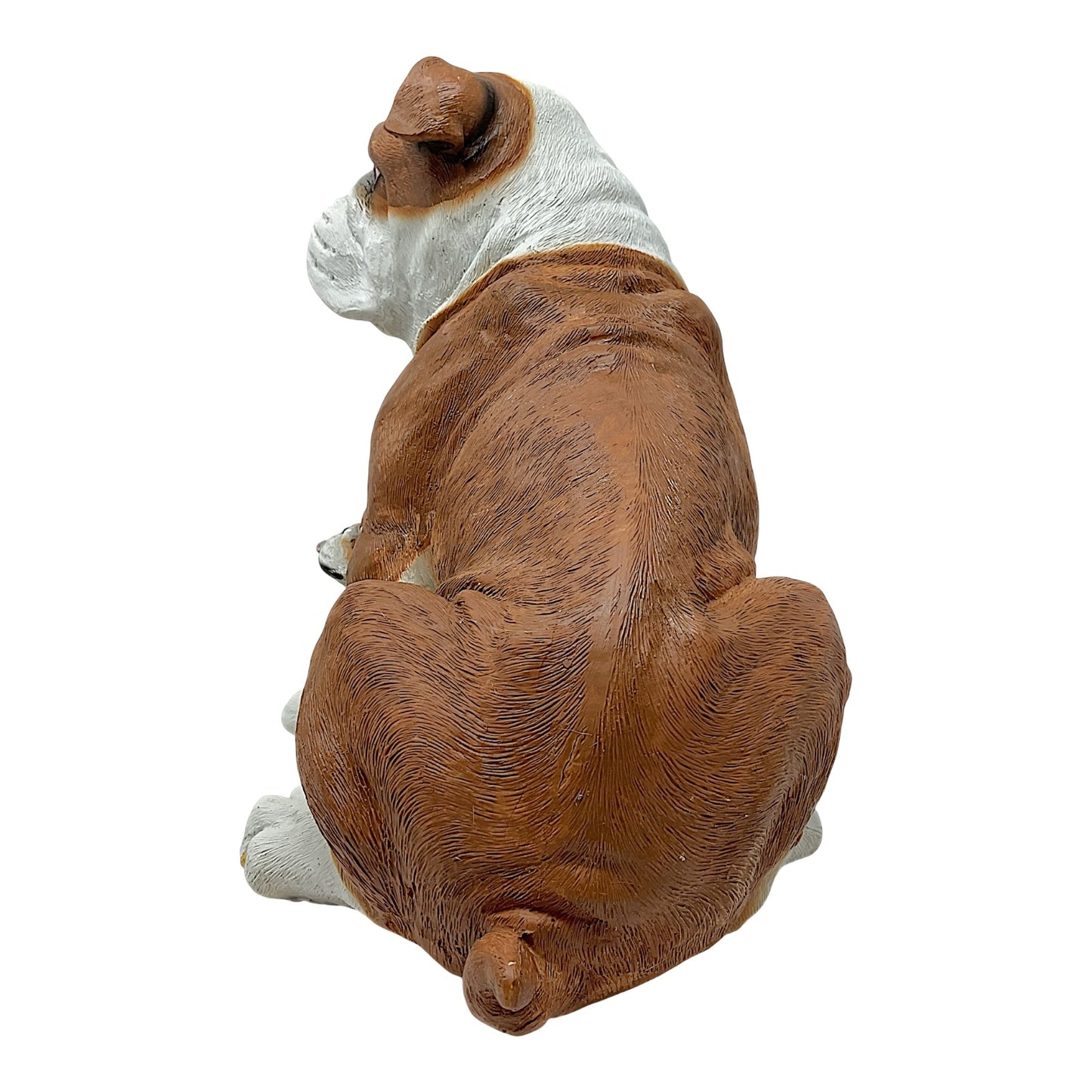 Bulldog with Puppy Dog Pet Statue Figurine Home Decoration 11.5 x 9.75 inch