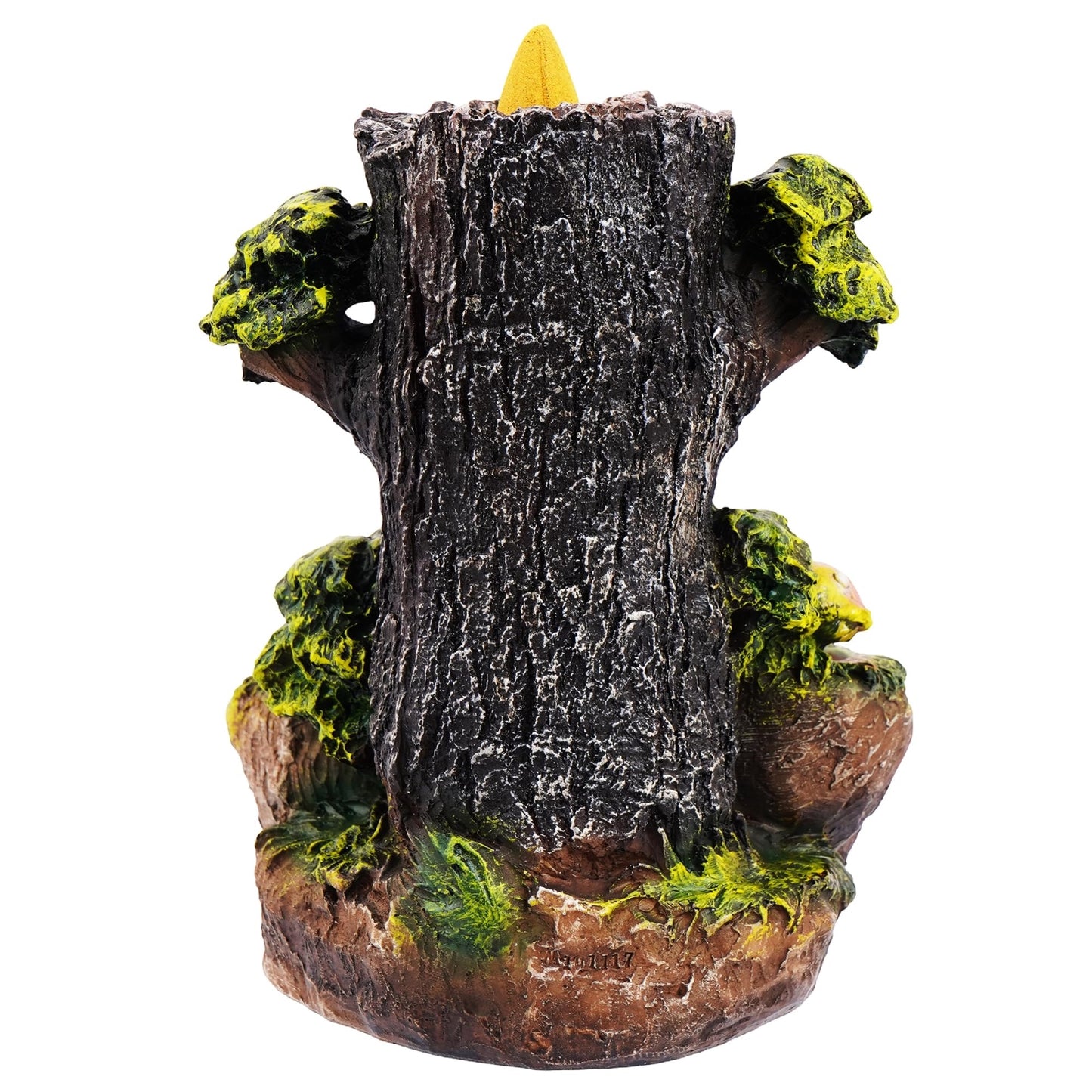 Fantasy Gifts Tree Man Backflow Resin Incense Burner Holder 6 x 5 Inch Waterfall Décor Accent