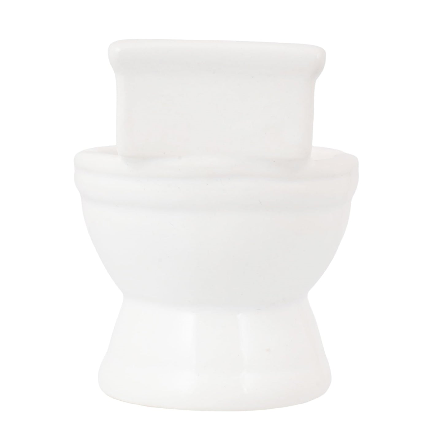 Novelty Toilet Shaped Ceramic Ashtray 4 Inches Tall