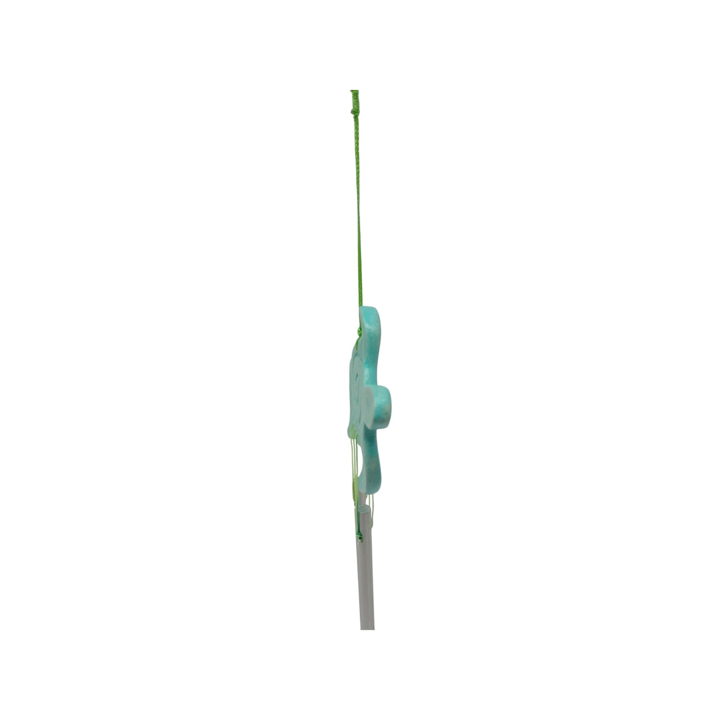 Beachcombers Ceramic Sea Turtle Wind Chime Outdoor Garden Windchime 10.2 Inch