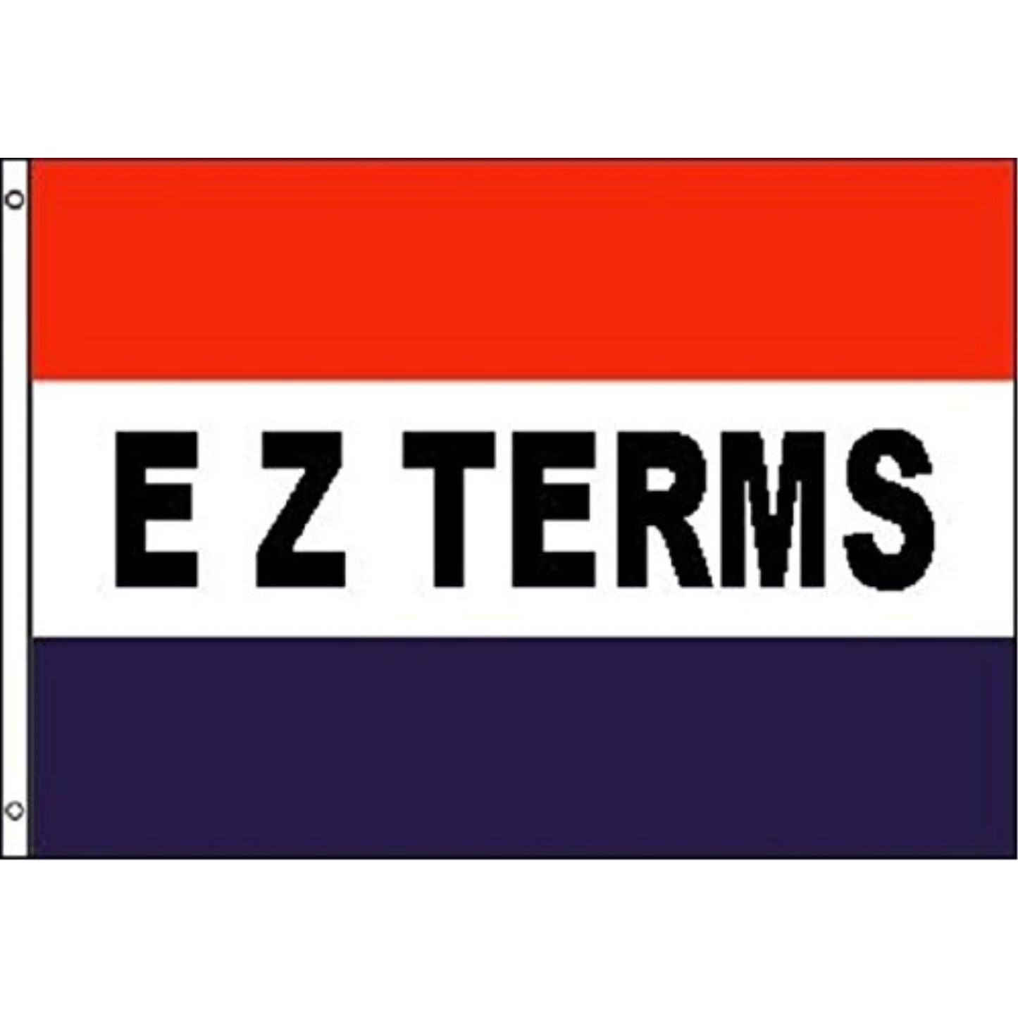 EZ TERMS Flag Easy Finance Store Banner Advertising Pennant Business Sign 3x5 Ft