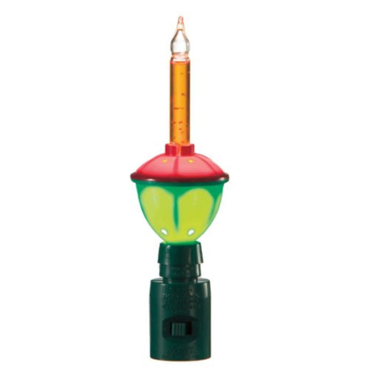 Midwest.CBK Red Green Bubble Lites Night Light