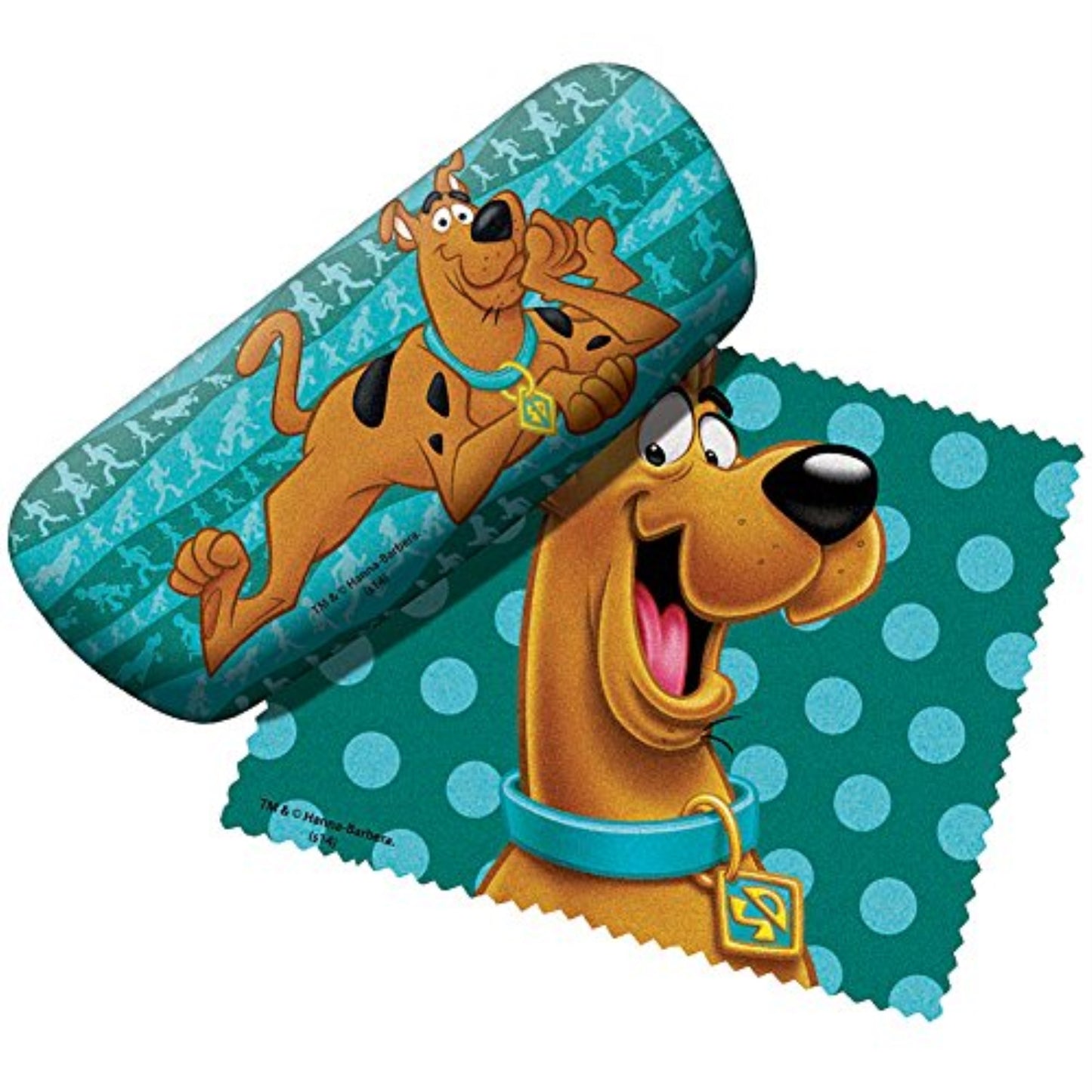 Scooby Doo Polka Dots Eyeglass Case with Lens Cloth