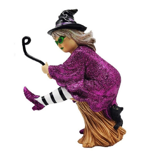 December Diamonds 55-55231 Which Witch? Broomhilda Figurine