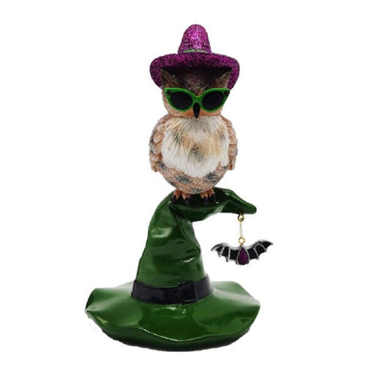 December Diamonds 55-55234 Which Witch? Prudence The Owl Figurine