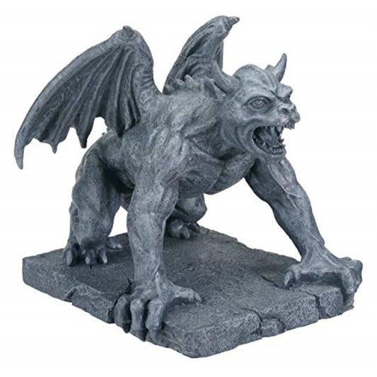 Medieval Horned Gargoyle Connall Figurine Statue Collectible Figure 5.5 inch