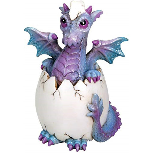 Bindy Dragon Hatching From Egg Figurine Statue Sculpture Figure 3.5 inch