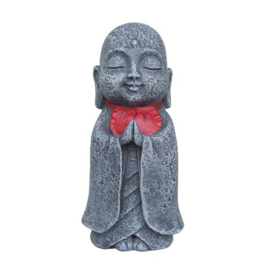 Ksitigarbha Japanese Bodhisattva Jizo with Red Bib Buddhism Figurine