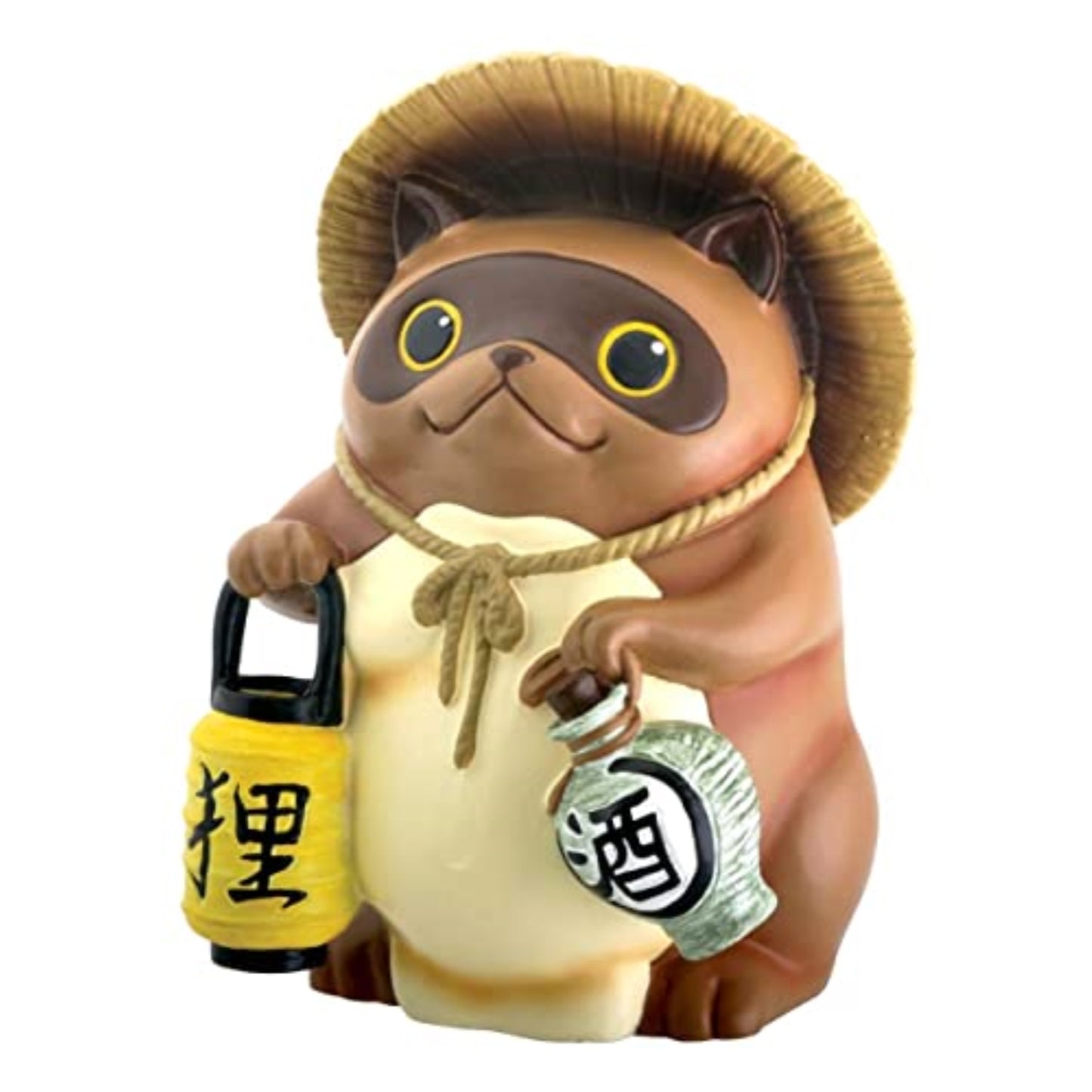 Japanese Tanuki Raccoon Dog Collectible Figurine Bake Danuki Yokai Ghost