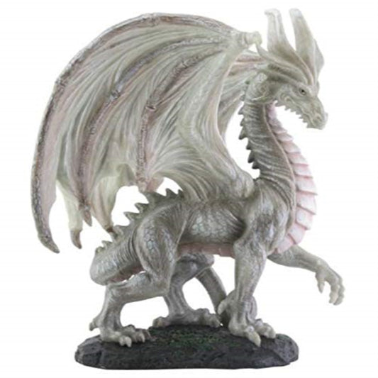 Mythical Wise Old Dragon Fantasy Figurine 8 inch