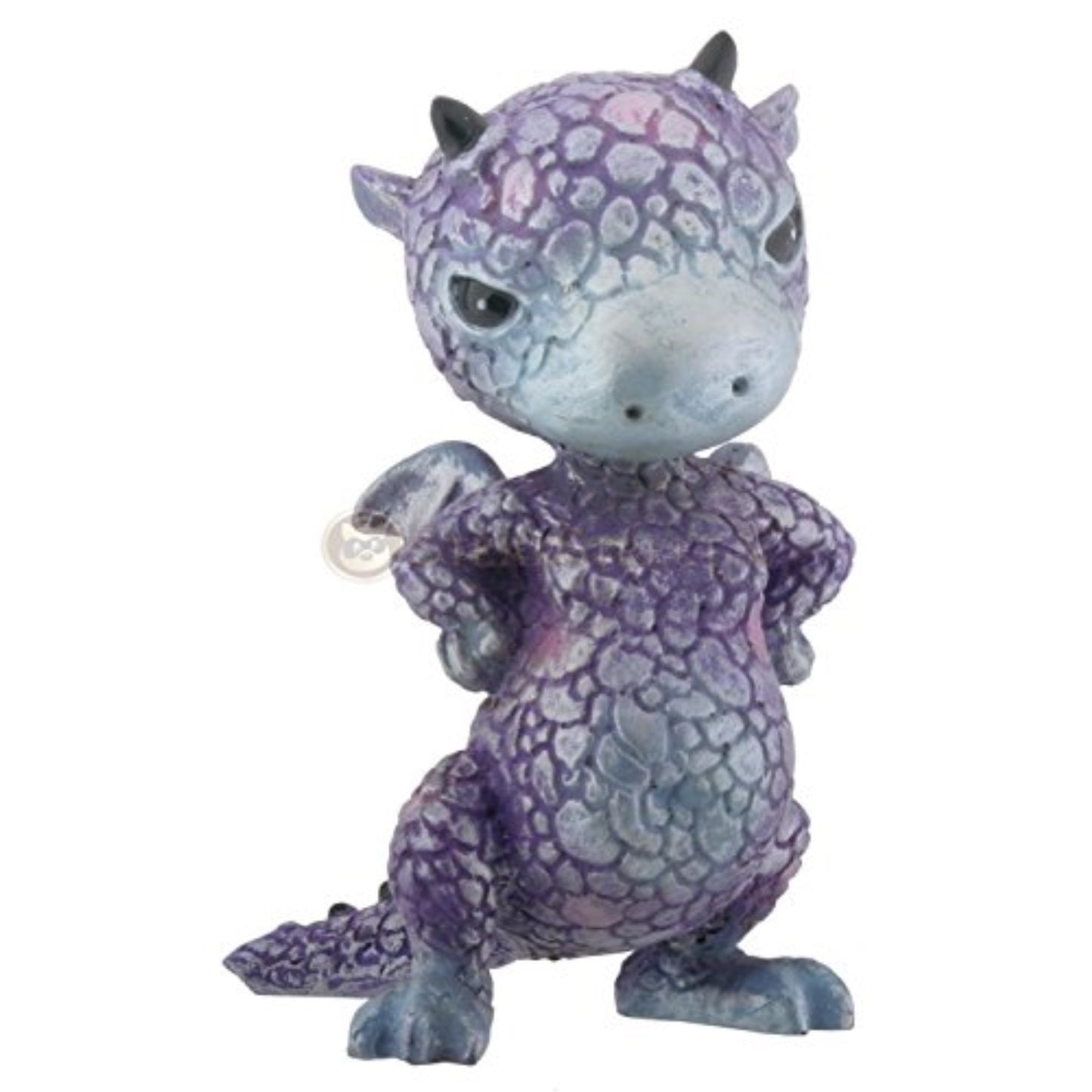 Mythical Purple Baby Surly Dragon Fantasy Figurine 3.5 inch