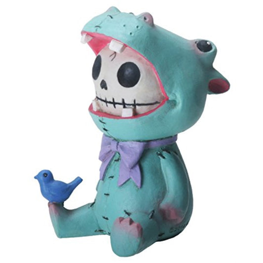Furrybones Hippolito Skeleton in Hippopotamus Hippo Costume Figurine Statuette