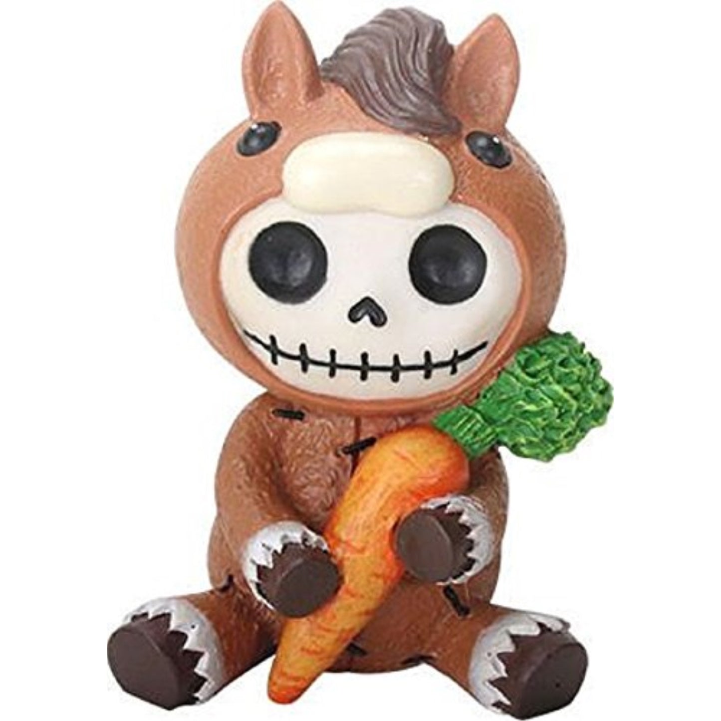 Furrybones Clyde Skeleton Dressed in Horse Costume Halloween Figurine