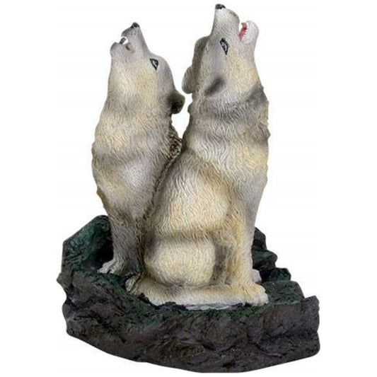 Howling Wolf Incense Burner Home Decoration 5.5 inch