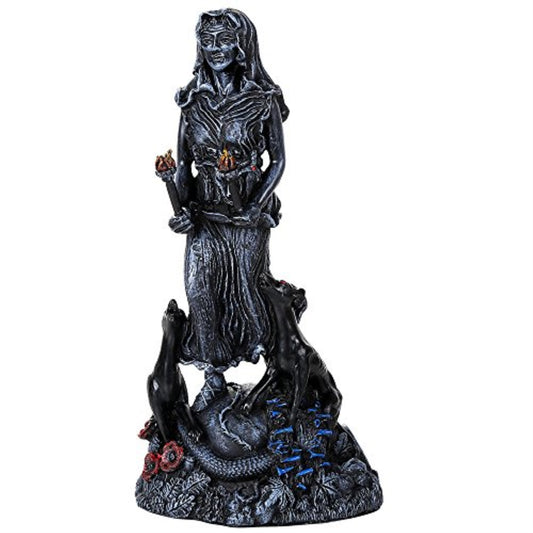 Hecate Greek Goddess Figurine Statue Designed 9.5 Inch Tall
