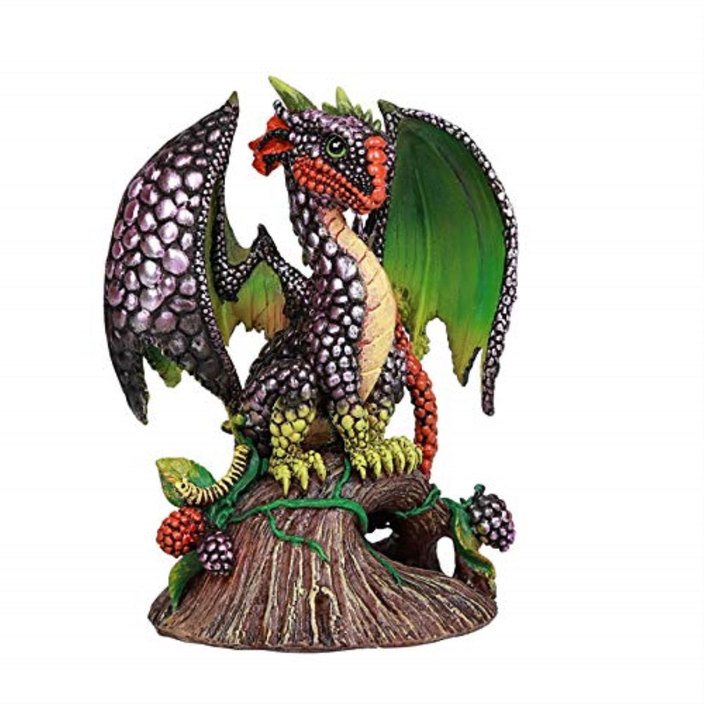 Blackberry Garden Dragon by Stanley Morrison Home Decor Statue 4.75 inch