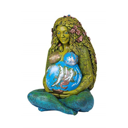 Millennial Gaia Earth Mother Goddess Figurine 14 inch Tall by Oberon Zell