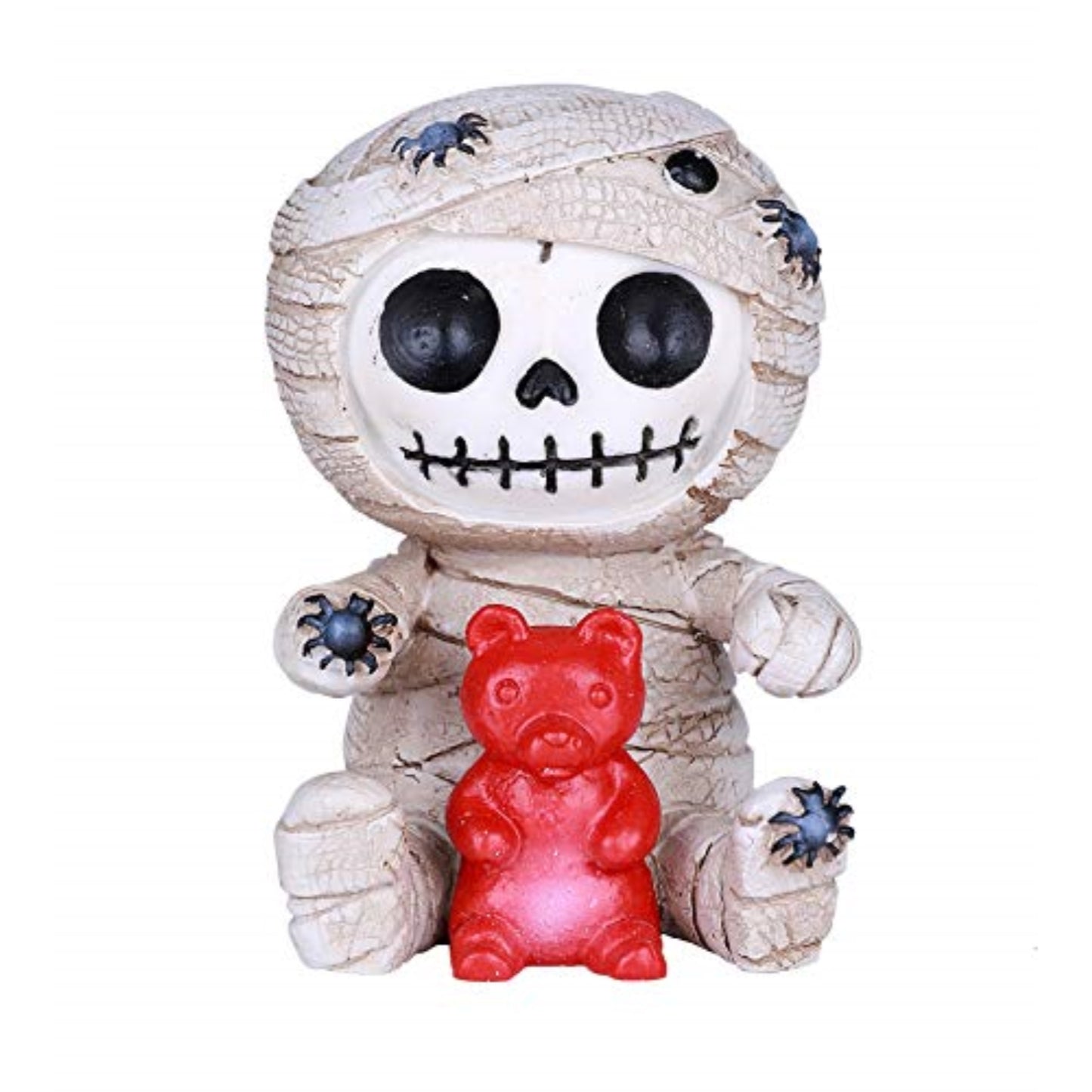 Furrybones Mummy Skeleton in Costume Figurine