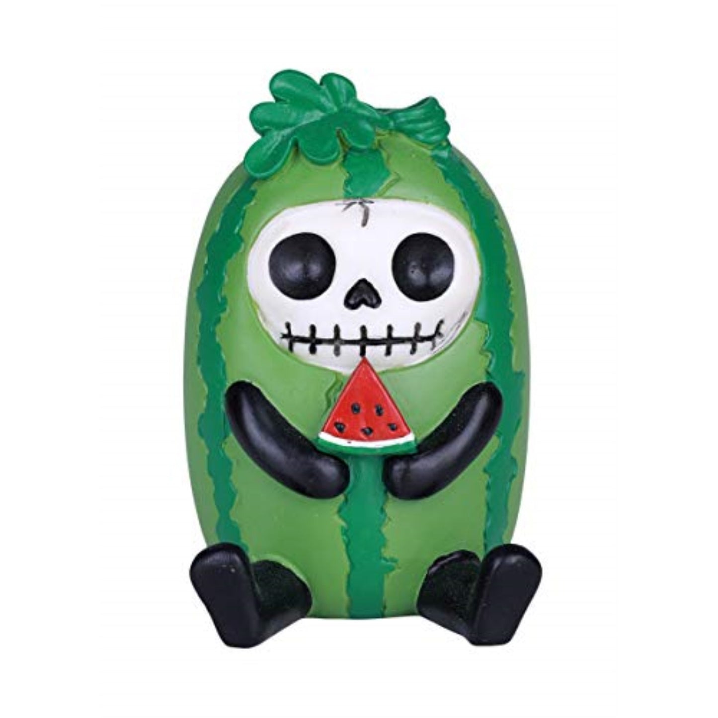 Furrybones Suika Skeleton in Watermelon on a Vine Costume Figurine