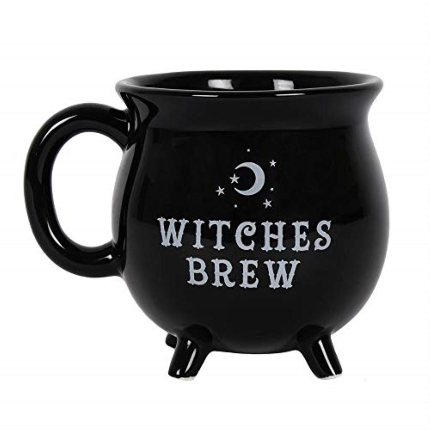 Witches Brew Cauldron Ceramic Mug Halloween 12 fl oz with Handle Tabletop Decoration