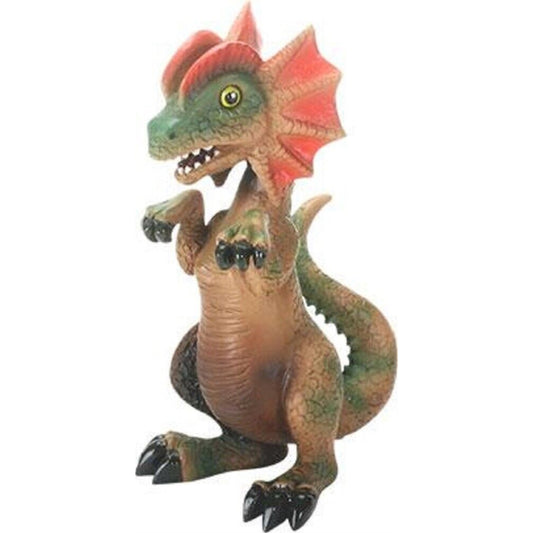 Dilophosaurus Dinosaur Figurine Jurassic Dino Collectible Decoration 4 Inch