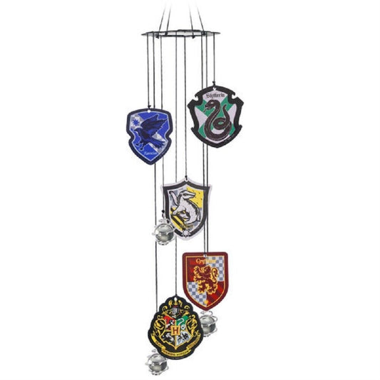 Harry Potter Hogwarts House Crests Windchime Outdoor Garden Wind Chime 17 Inch