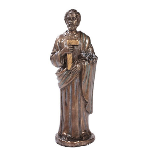 St. Joseph Home Seller Kit Figurine Bronze Color 5 inch