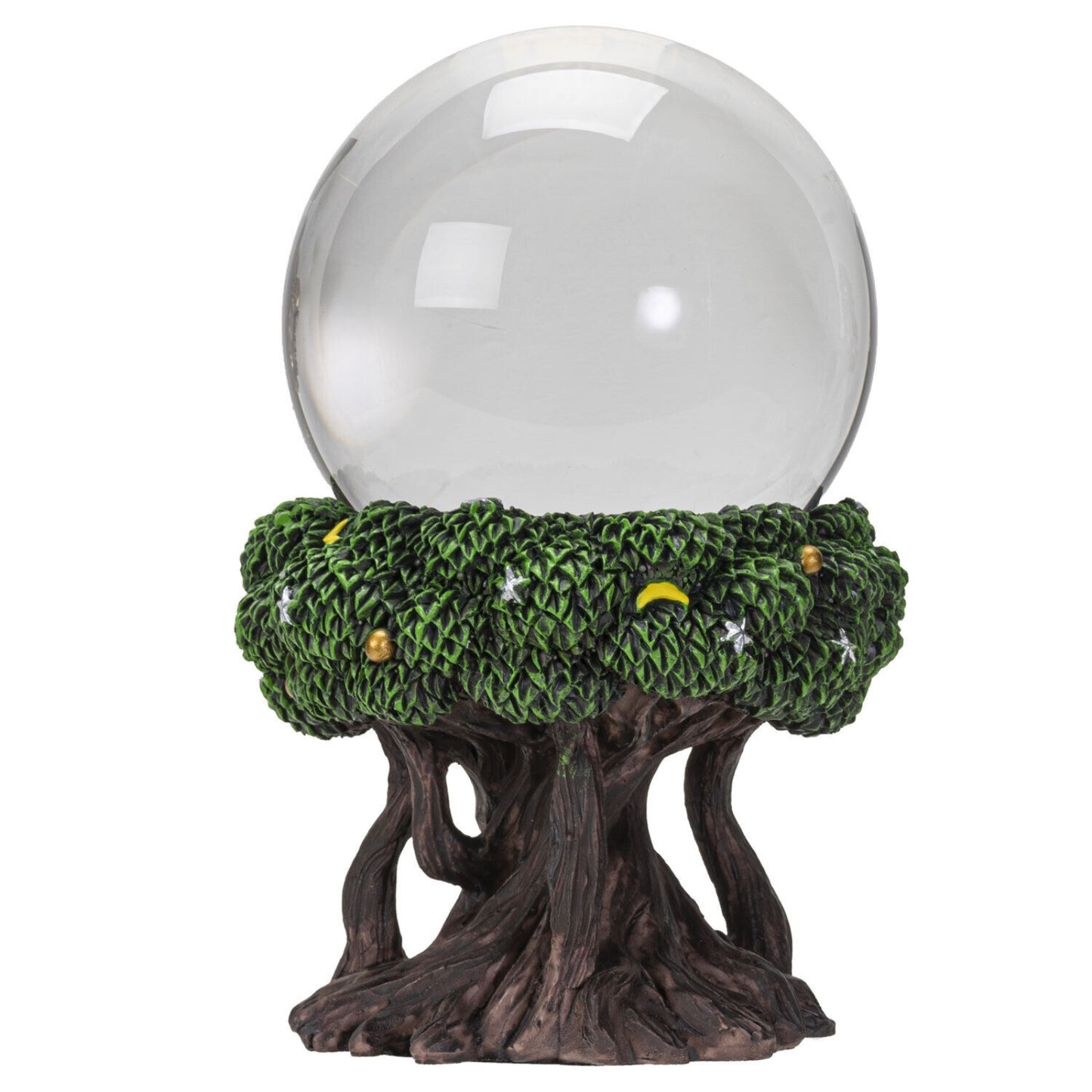 Tree of Life Gazing Ball Resin and Glass Home Decoration 8.5 inch