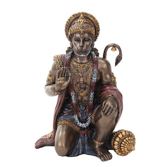 6 Inch Hanuman Mythological Indian Hindu God Resin Statue Figurine