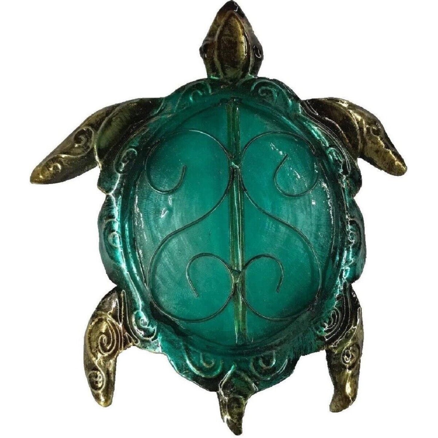 Sea Turtle Capiz Night Light with Swivel Plug 5.5 inches